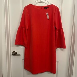 [6] Melon/Pink Banana Republic 3/4 Sleeve Dress